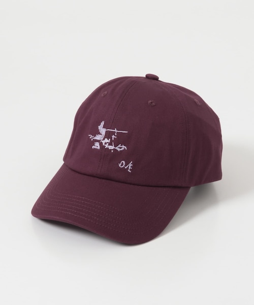 URBAN RESEARCH DOORS(アーバンリサーチドアーズ)の「LY LETTER CAP(キャップ・レディース・OATMEAL/PURPLE/BORDEAUX・Free)」の3枚目の写真