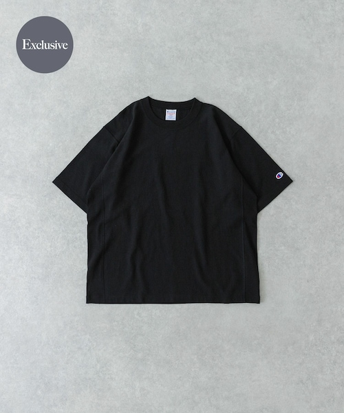 URBAN RESEARCH（アーバンリサーチ）の「『別注』Champion×UR　USA Fit Short-Sleeve T-shirts（Tシャツ/カットソー・メンズ・OATMEAL/WHITE/BLACK/NAVY/BLUE/RED・M/L/XL）」の2枚目の写真