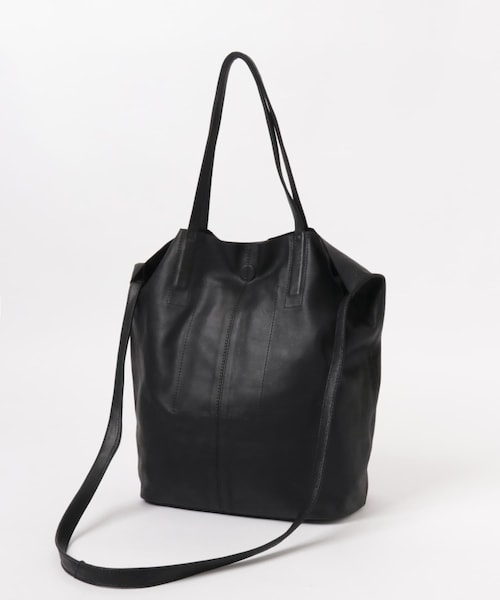 URBAN RESEARCH（アーバンリサーチ）の「Morphee　3WAY MEDIUM TOTE（トートバッグ・メンズ・NappaBlack・ML）」の4枚目の写真