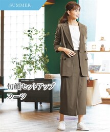 nissen（ニッセン）の「【レディーススーツ】ダブルブレストジャケット