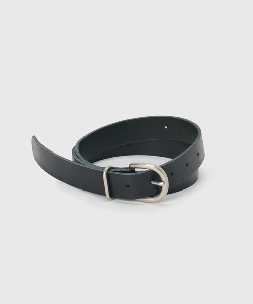 ADAM ET ROPE'(アダムエロペ)の「【HenderScheme/エンダースキーマ】tanning belt(ベルト・メンズ・ブラック/ダークブラウン・F)」の1枚目の写真