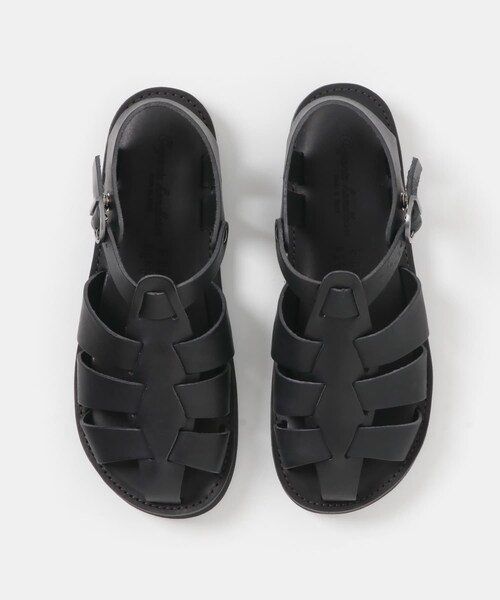 URBAN RESEARCH Sonny Label（アーバンリサーチサニーレーベル）の「Organic Handloom　GURKHA（サンダル・メンズ・ブラック・26/27/28）」の5枚目の写真