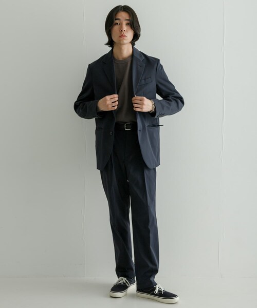 URBAN RESEARCH(アーバンリサーチ)の「RE:NAPES サテンジャケット(テーラードジャケット・メンズ・CHARCOAL/NAVY・M/L)」の15枚目の写真