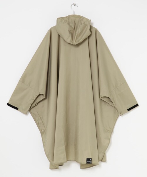 SMELLY（スメリー）の「w.p.c　ユニセックス ウォーターリペレントポンチョ（レインコート/ポンチョ・レディース・BLK/BEG・one）」の20枚目の写真