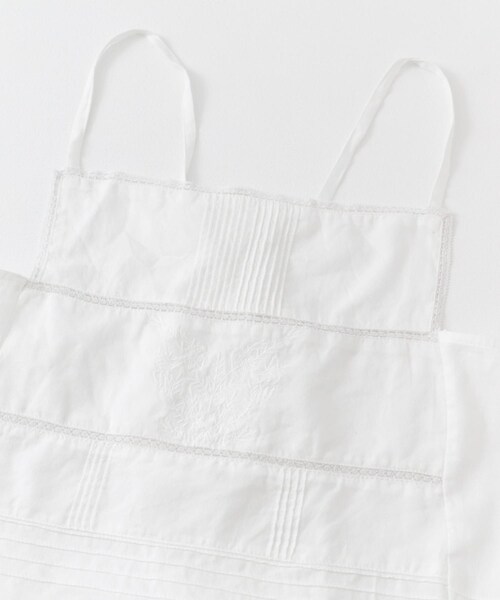 URBAN RESEARCH DOORS（アーバンリサーチドアーズ）の「『別注』olu’ment×DOORS　コットンモス刺繍キャミソール（キャミソール・レディース・IVORY・one）」の17枚目の写真