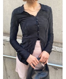 EMODA | シアーフィットシャツトップ(シャツ/ブラウス)