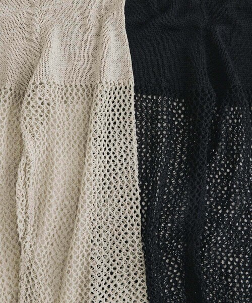 LAATO（ラート）の「tulle mesh knit pants（その他パンツ・レディース・ミスト/インク・FREE）」の9枚目の写真