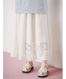 merry jenny | fluffyキリカエシアーロングスカート(スカート)