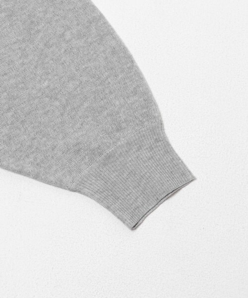 ITEMS URBANRESEARCH(アイテムズ アーバンリサーチ)の「シアーロゴニット(ニット/セーター・レディース・GRY/BRN/NVY・Free)」の6枚目の写真