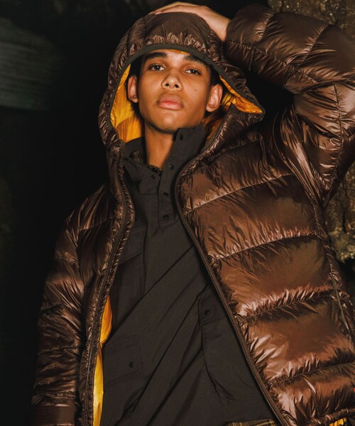 EKAL（エカル）の「『別注』NANGA×EKAL　クラシックダウンジャケット（その他アウター・メンズ・ブラック/ブラウン・M/L）」の19枚目の写真