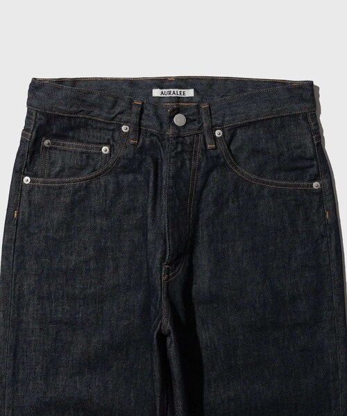 ADAM ET ROPE'(アダムエロペ)の「【AURALEE/オーラリー】HARD TWIST DENIM WIDE PANTS(デニムパンツ・メンズ・ネイビー・28/30/32/34)」の22枚目の写真