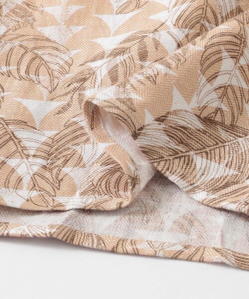 URBAN RESEARCH ROSSO（アーバンリサーチロッソ）の「リーフプリントワイドパンツ（その他パンツ・レディース・P/BEIGE/BEIGE・36/38）」の13枚目の写真