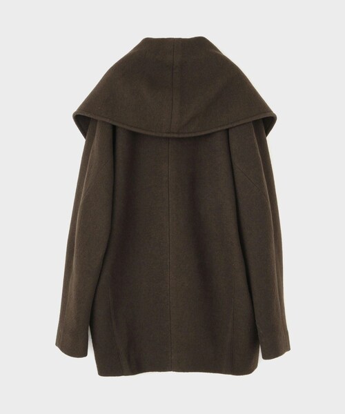 ROPE'（ロペ）の「【GIA STUDIOS（ジア・ストゥディオス）】SHORT COAT｜コート（その他アウター・レディース・ダークブラウン系・S）」の3枚目の写真