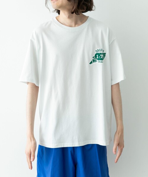 URBAN RESEARCH Sonny Label（アーバンリサーチサニーレーベル）の「NIKE　AS M NSW TEE XMAP（Tシャツ/カットソー・メンズ・WHITE/BLACK/BLUE・M/L）」の6枚目の写真
