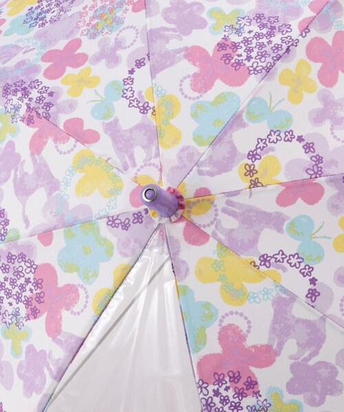 ROPE' PICNIC(ロペピクニック)の「【KIDS/キッズ】アソート柄長傘(長傘・キッズ・サックス/ラベンダー系/ピンク・F)」の10枚目の写真