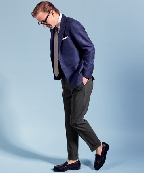 URBAN RESEARCH(アーバンリサーチ)の「URBAN RESEARCH Tailor クールマックスウールパンツ(スラックス・メンズ・GRAY/NAVY/CHARCOAL・42/44/46/48/50)」の17枚目の写真