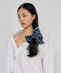 URBAN RESEARCH ROSSO | heyep　FLORAL DENIM SCRUNCHIE(ヘアゴム)