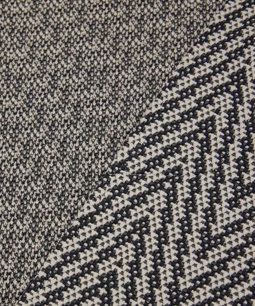 ROPE'（ロペ）の「【COOHEM】HERRINGBONE TWEED COAT(コーヘン/ヘリンボーンツイードコート)（ノーカラージャケット・レディース・ブラック系/グレー・F）」の22枚目の写真