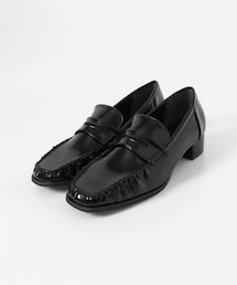 SENSE OF PLACE by URBAN RESEARCH | メタリックギャザーローファー(ローファー)