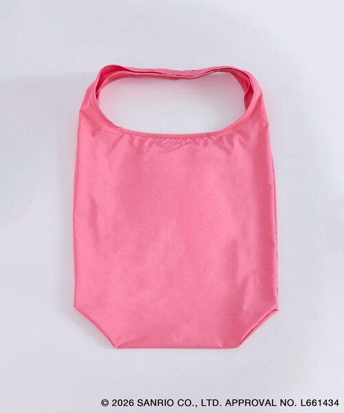 ROPE' PICNIC(ロペピクニック)の「【ROPE' PICNIC×ハローキティ】折りたたみエコバッグ(エコバッグ/サブバッグ・レディース・ホワイト/ローズピンク・F)」の22枚目の写真