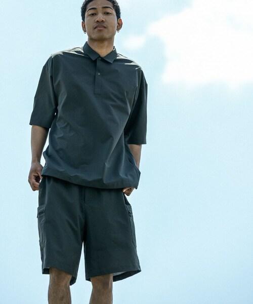 URBAN RESEARCH(アーバンリサーチ)の「『洗濯可/防シワ/撥水』COOL DOTS EASY SHORTS(その他パンツ・メンズ・BLACK/CHARCOAL/NAVY・M/L)」の13枚目の写真