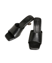 MURUA | アートヒールミュールサンダル(サンダル)