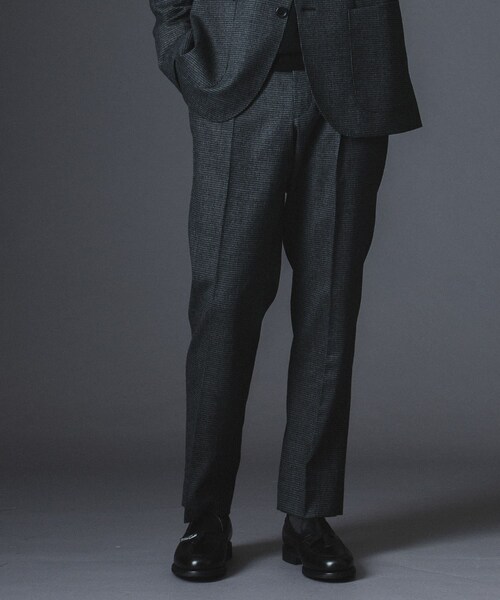 URBAN RESEARCH DOORS(アーバンリサーチドアーズ)の「LIFE STYLE TAILOR フラノパンツ(スラックス・メンズ・GRAY-CH/NAVY・44/46/48/50)」の3枚目の写真