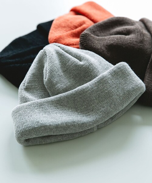URBAN RESEARCH DOORS（アーバンリサーチドアーズ）の「SSロールワッチ（ニットキャップ/ビーニー・メンズ・BLACK/GRAY/WALNUT/ORANGE・-）」の2枚目の写真