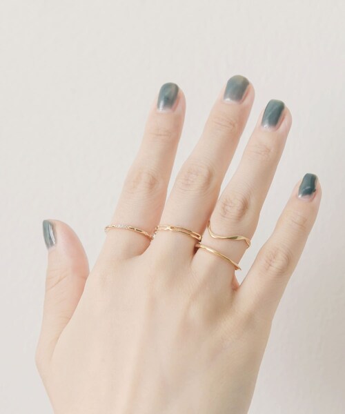 SMELLY（スメリー）の「4セットリング（リング・レディース・GLD・-）」の6枚目の写真