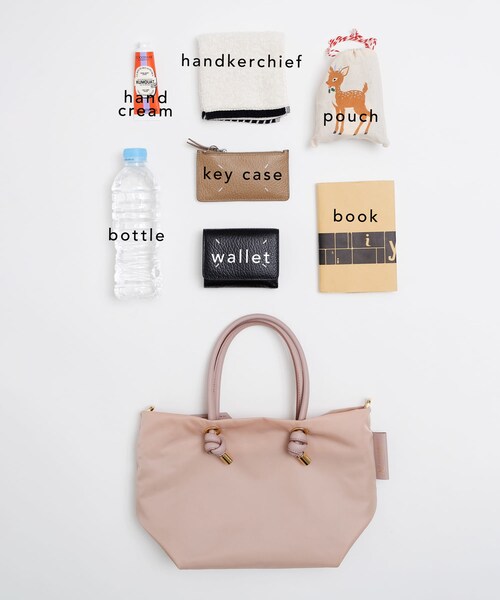 URBAN RESEARCH Sonny Label（アーバンリサーチサニーレーベル）の「VIOLAd’ORO　BIANCA V-2174（ハンドバッグ・レディース・taupe×blk/blk×taupe/pinkbeige・one）」の18枚目の写真