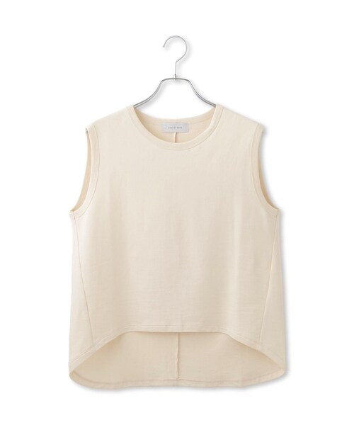 ADAM ET ROPE'（アダムエロペ）の「ブローチ付ノースリーブトップス（タンクトップ・レディース・ブラック/キナリ・F）」の18枚目の写真