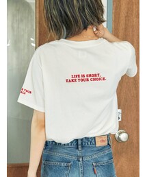 Ungrid | カラーエンブロイダリーTee(Tシャツ/カットソー)