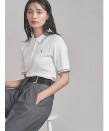 TONAL | 【POLO BCSコラボ】ラインポロニット(ニット/セーター)