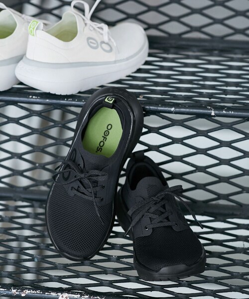ROPE' PICNIC(ロペピクニック)の「【J'aDoRe限定】【OOFOS/ウーフォス】Womens OOmy Stride(スニーカー・レディース・ブラック/ホワイト・23.0/24.0)」の10枚目の写真