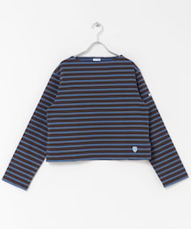 ORCIVAL | ORCIVAL　BOATNECK LONG-SLEEVE CROPPED PULLOVER(Tシャツ/カットソー)