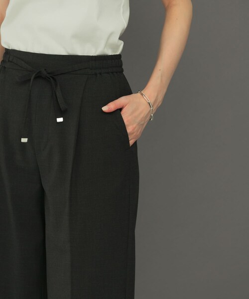 URBAN RESEARCH ROSSO（アーバンリサーチロッソ）の「ウール混ウォッシャブルイージーパンツ（その他パンツ・レディース・CHARCOAL/L/GRAY/YELLOW・36/38）」の5枚目の写真