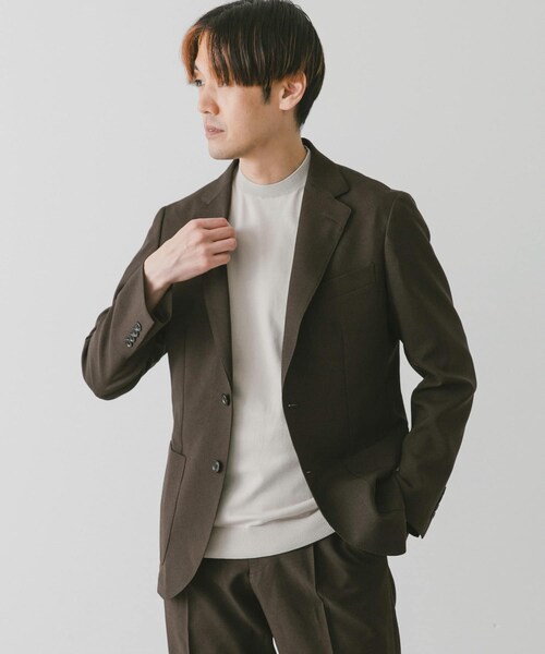 『イージーケア』LIFE STYLE TAILOR　2WAYストレッチトロピカルジャケット