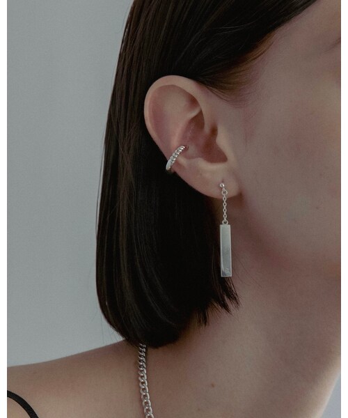 Scat（スキャット）の「"Duality" earcuff（イヤーカフ・レディース・シルバー・FREE）」の7枚目の写真