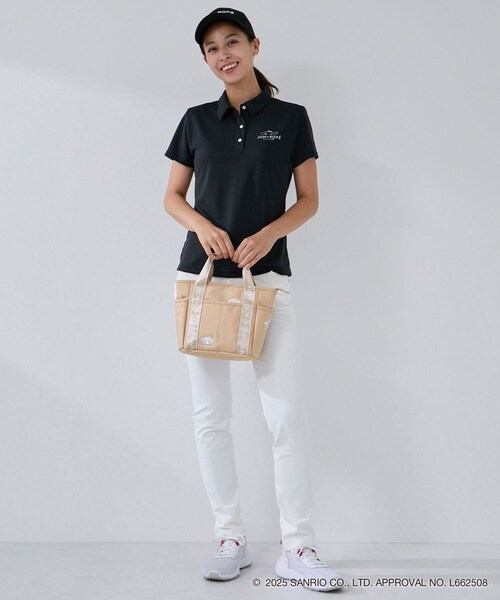 ROPE'(ロペ)の「【シナモロール】ワッペン付きカートバッグ(トートバッグ・レディース・ブラック/ベージュ・F)」の17枚目の写真