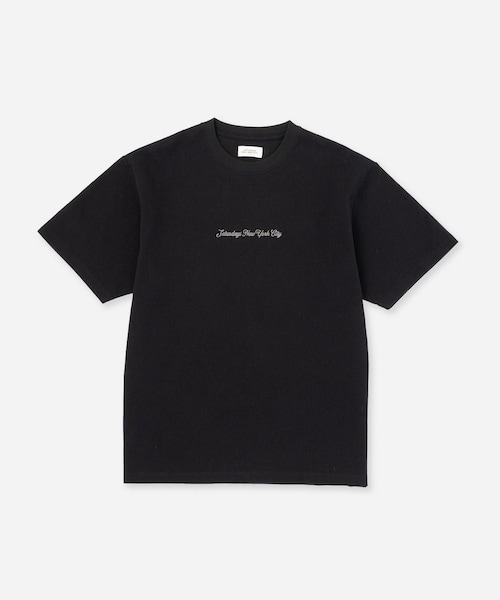 Saturdays NYC(サタデーズ ニューヨークシティ )の「Pique Logo Standard SS Tee(Tシャツ/カットソー・レディース・ブラック/キナリ/ワイン・L/M/S/XL)」の8枚目の写真