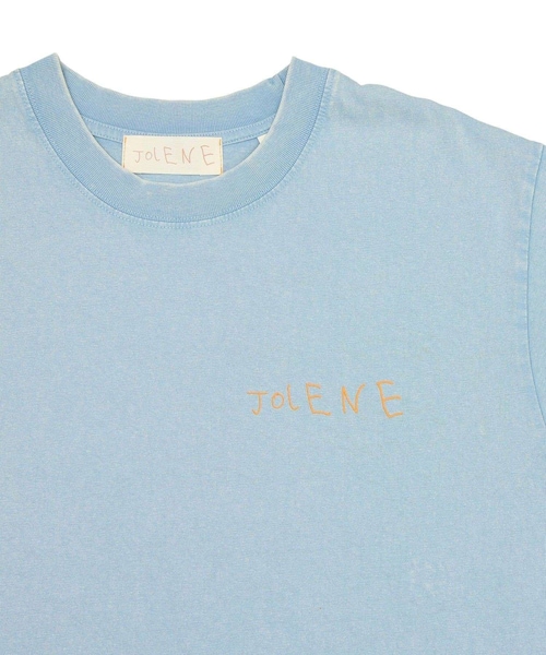 bonjour records（ボンジュールレコーズ）の「Jolene/ジョリーン house tee（Tシャツ/カットソー・レディース・ホワイト/ベージュ/サックス・L/M/XL）」の13枚目の写真