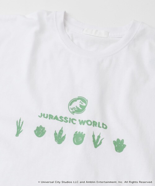 SENSE OF PLACE by URBAN RESEARCH(センスオブプレイスバイアーバンリサーチ)の「『別注』Jurassic World×SENSE OF PLACE T-SHIRTS/B(Tシャツ/カットソー・メンズ・WHITE/CHARCOAL/RED・M/L)」の12枚目の写真