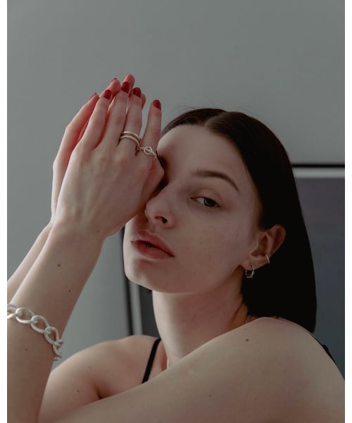 Scat（スキャット）の「"Duality" ring（リング・レディース・シルバー・S   (7〜11号程度)/M (11〜15号程度)/SS (3〜7号程度)）」の4枚目の写真