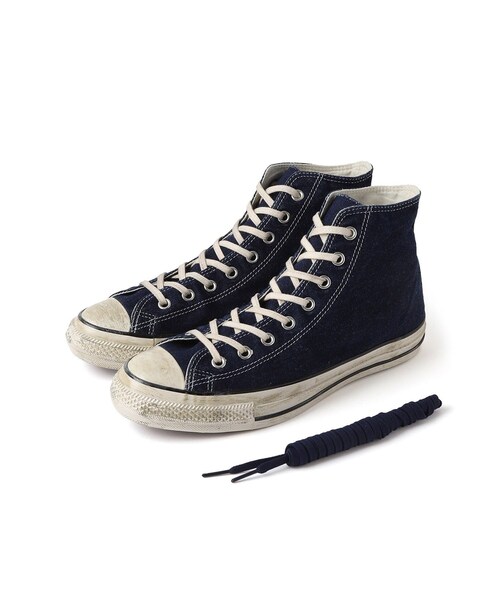 JUNRED(ジュンレッド)の「【CONVERSE/コンバース】ALL STAR AGED FADEDDENIM AG HI/オールスターエイジドフェイデッドデニム(スニーカー・メンズ・ネイビー・26/27/28)」の12枚目の写真