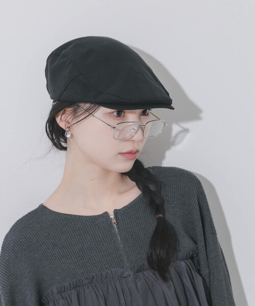 SMELLY（スメリー）の「ドロストハンチング（ハンチング/ベレー帽・レディース・BRN/BLK・-）」の10枚目の写真