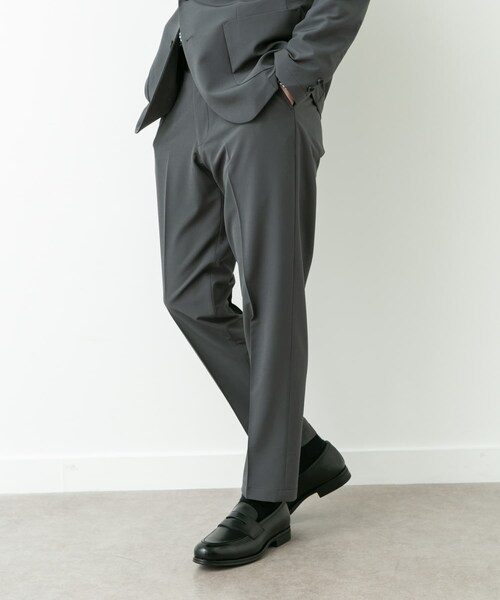URBAN RESEARCH DOORS（アーバンリサーチドアーズ）の「LIFE STYLE TAILOR　4WAYストレッチコンフォータブルパンツ（スラックス・メンズ・NAVY/BROWN/GRAY・S/M/L/XL）」の14枚目の写真