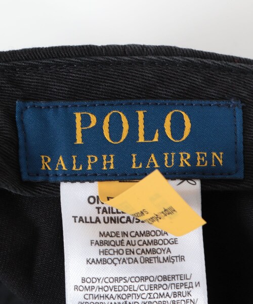 URBAN RESEARCH（アーバンリサーチ）の「POLO RALPH LAUREN　GARMENT DYE CLS SPORT CAP（キャップ・メンズ・POLO BLK・one）」の6枚目の写真