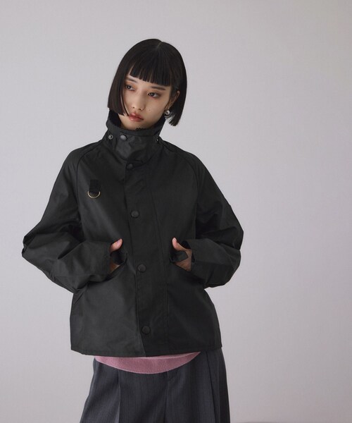 ADAM ET ROPE'(アダムエロペ)の「【J’aDoRe限定】【Barbour(バブアー)】SPEY WAX JACKET(その他アウター・レディース・ブラック/カーキ・M/S)」の22枚目の写真