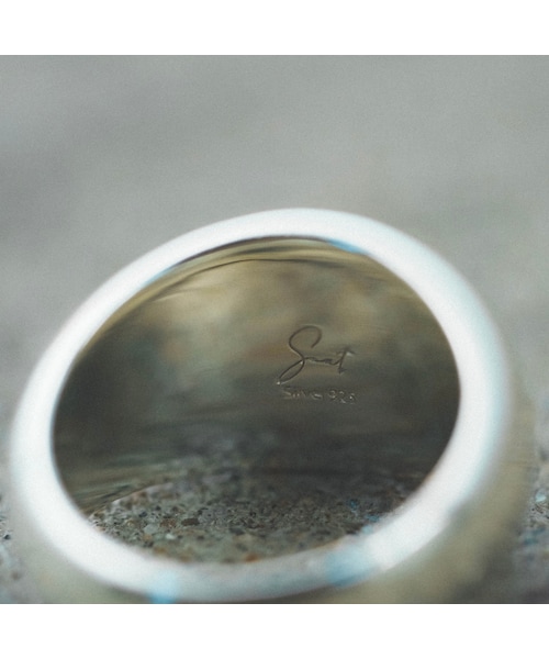 Scat（スキャット）の「"Stone" ring (Dalmatian jasper)（リング・レディース・シルバー・9号/11号/13号/15号/17号/19号）」の9枚目の写真