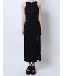 EMODA | スリットリブカットワンピース(ワンピース)